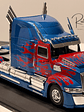 Western Star 5700 XE Tuning 1:43 Hachette / IXO – Camión americano aerodinámico de colección en azul metálico - Miniatura 7