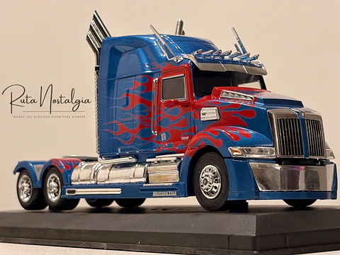 Western Star 5700 XE Tuning 1:43 Hachette / IXO – Camión americano. Colección Truck Tuning "Transformers"