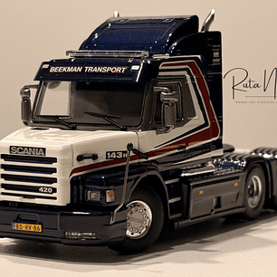 Scania 3 Series Torpedo 6x2 Beekman Transport WSI 1:50 – tractocamión clásico europeo de colección