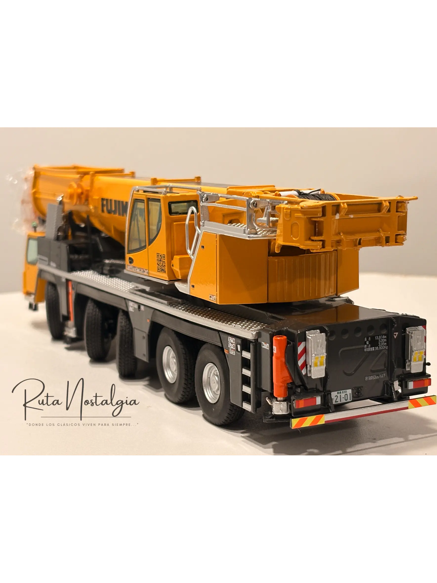 Grúa móvil todo terreno Liebherr LTM 1250-5.1  | NZG Modelle (Alemania) Escala 1:50 | Modelos: Jaromin y Fujimoto Juki 19
