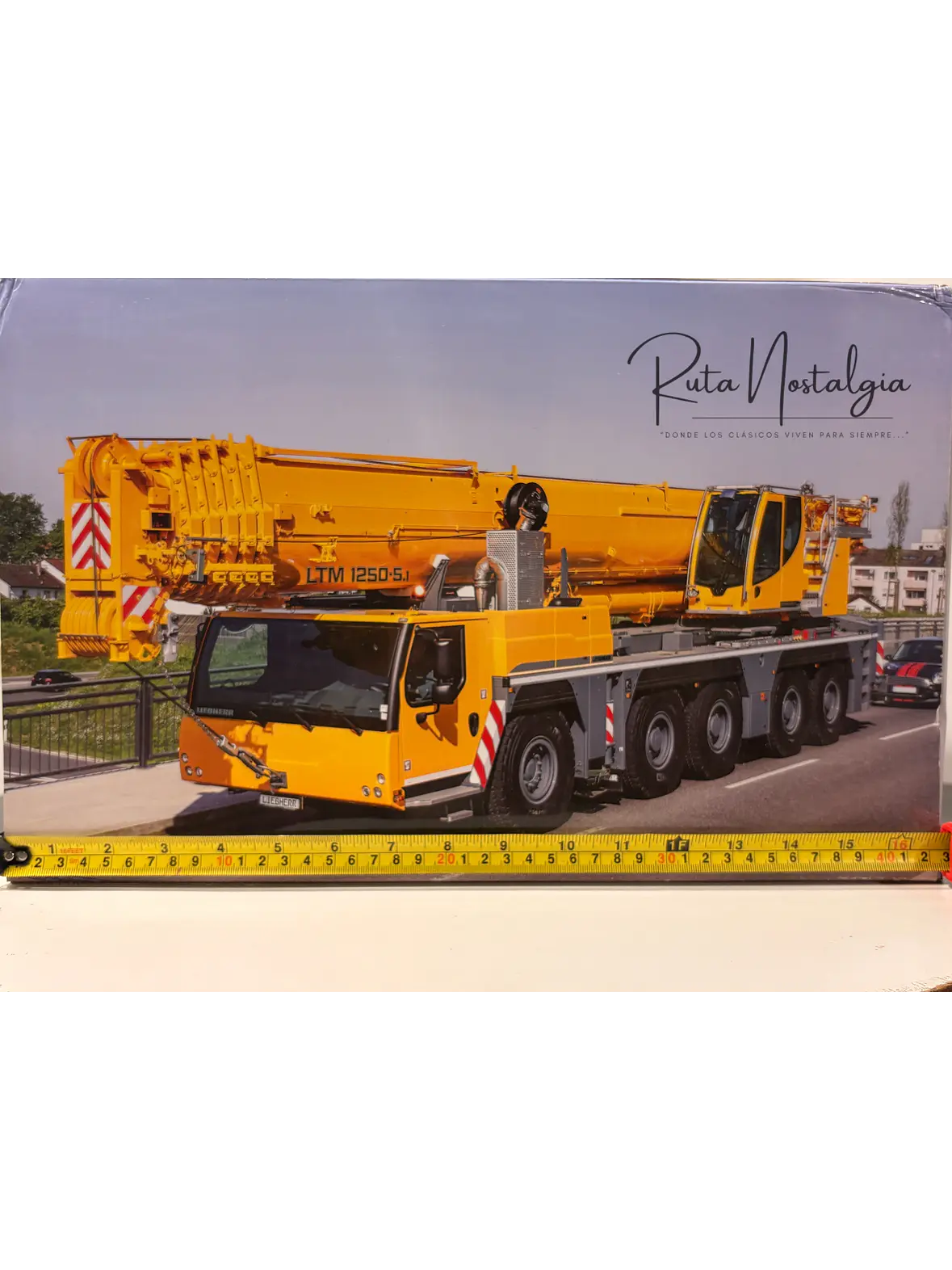 Grúa móvil todo terreno Liebherr LTM 1250-5.1  | NZG Modelle (Alemania) Escala 1:50 | Modelos: Jaromin y Fujimoto Juki 11