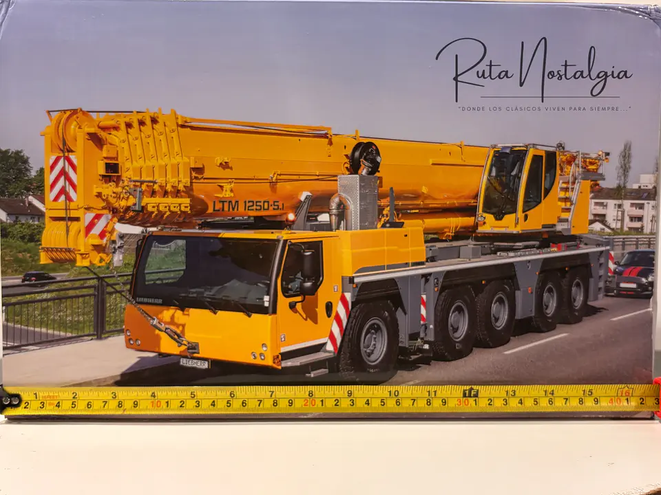 Grúa Liebherr LTM 1250-5.1 | NZG 1:50 Coleccionable 11