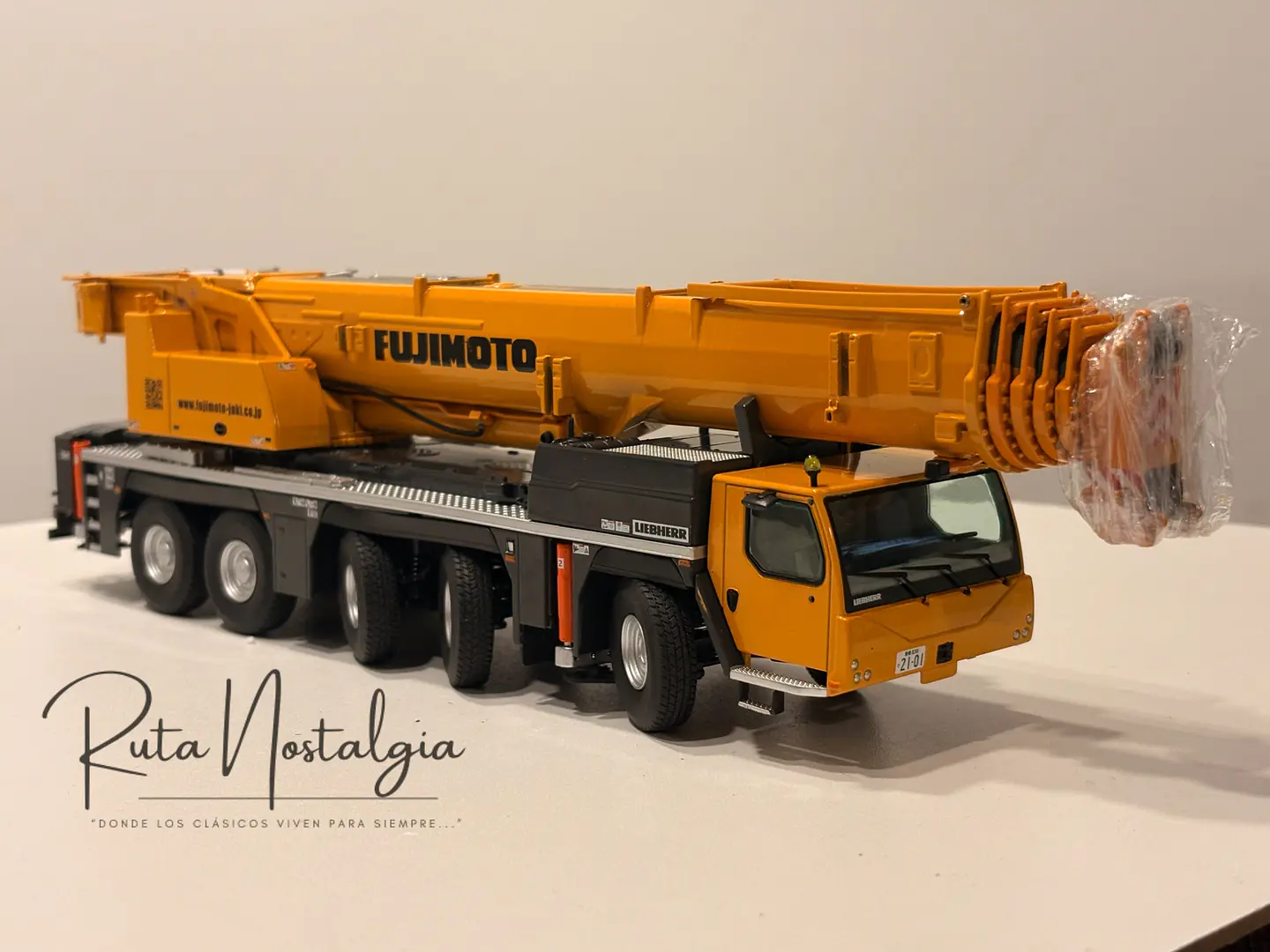 Grúa Liebherr LTM 1250-5.1 | NZG 1:50 Coleccionable 23