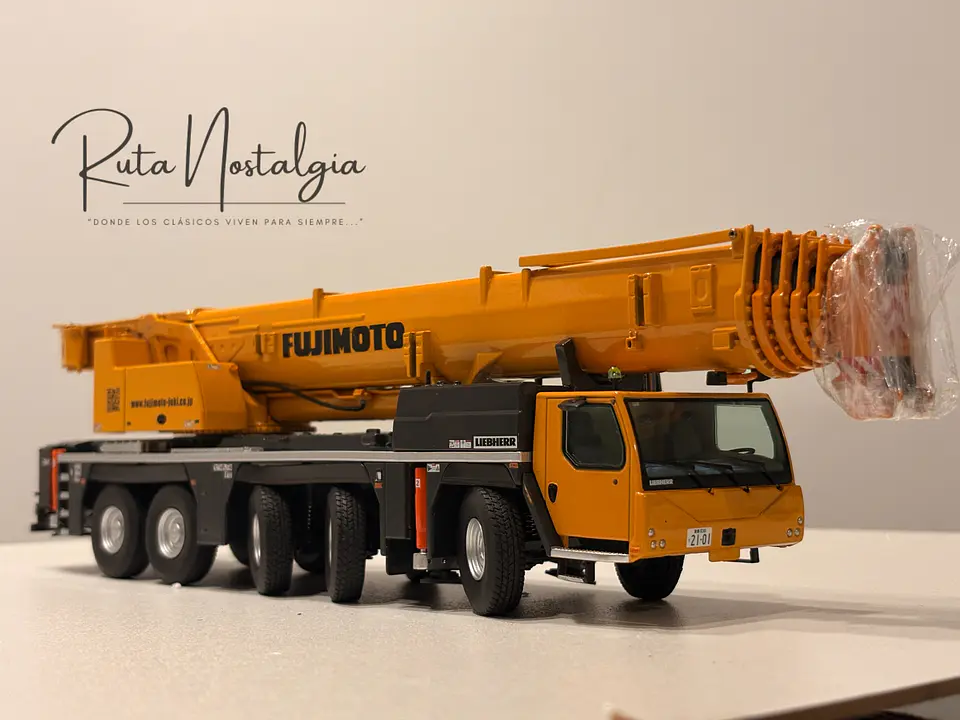 Grúa Liebherr LTM 1250-5.1 | NZG 1:50 Coleccionable 13