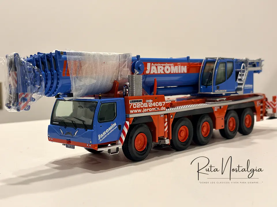 Grúa Liebherr LTM 1250-5.1 | NZG 1:50 Coleccionable 4