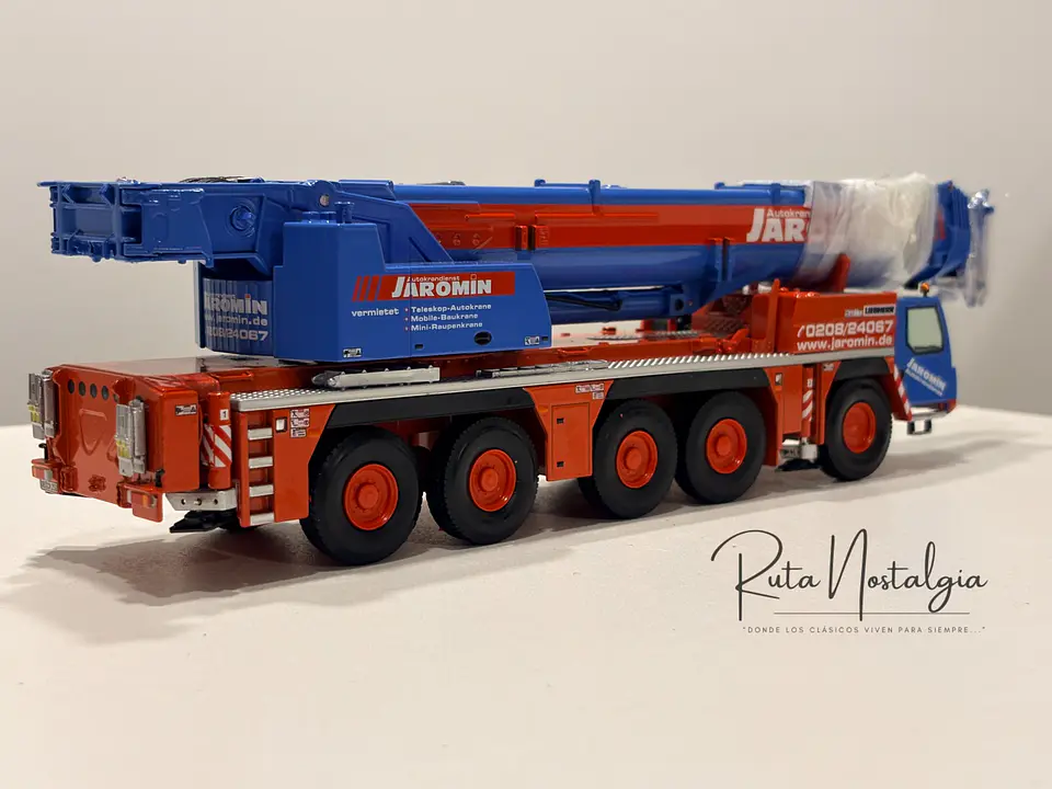 Grúa Liebherr LTM 1250-5.1 | NZG 1:50 Coleccionable 7