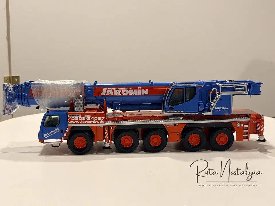 Grúa Liebherr LTM 1250-5.1 | NZG 1:50 Coleccionable 9