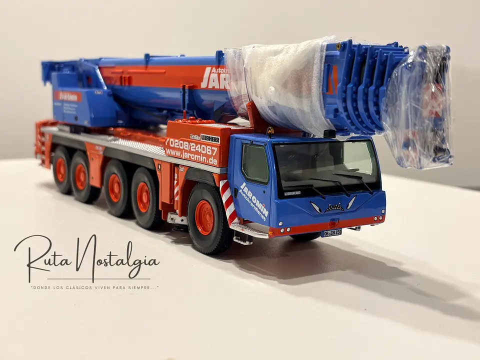 Grúa Liebherr LTM 1250-5.1 | NZG 1:50 Coleccionable 10