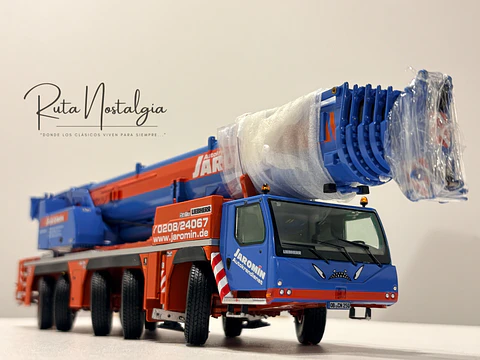 Grúa móvil todo terreno Liebherr LTM 1250-5.1  | NZG Modelle (Alemania) Escala 1:50 | Modelos: Jaromin y Fujimoto Juki