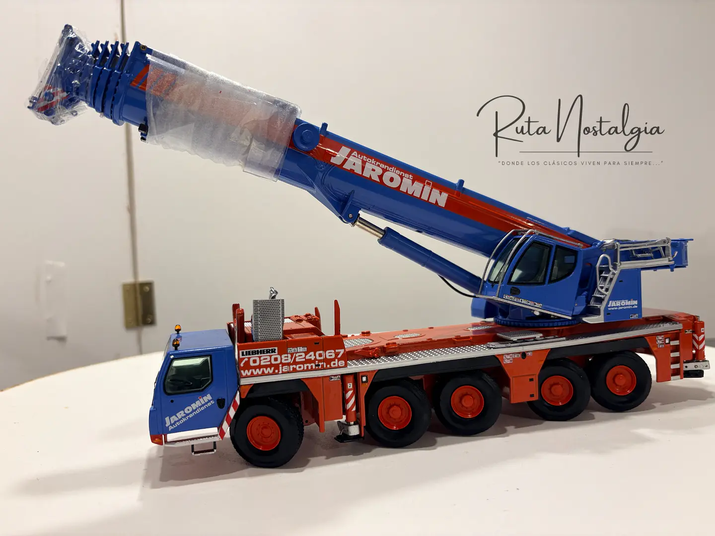 Grúa Liebherr LTM 1250-5.1 | NZG 1:50 Coleccionable 5