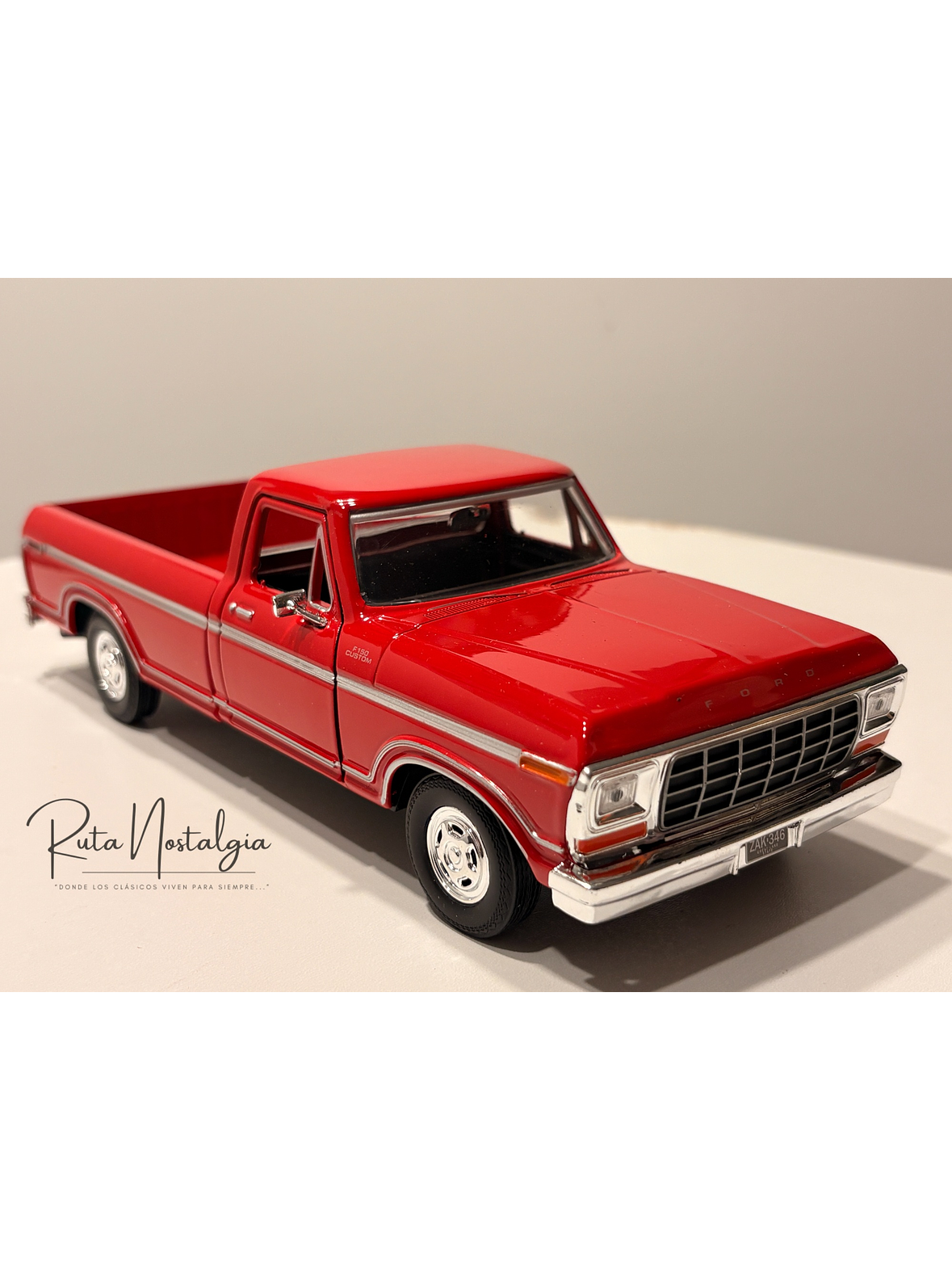 Ford F-150 Custom 1979 Motormax 1:24 – Pickup clásica americana para coleccionistas y amantes del transporte  15