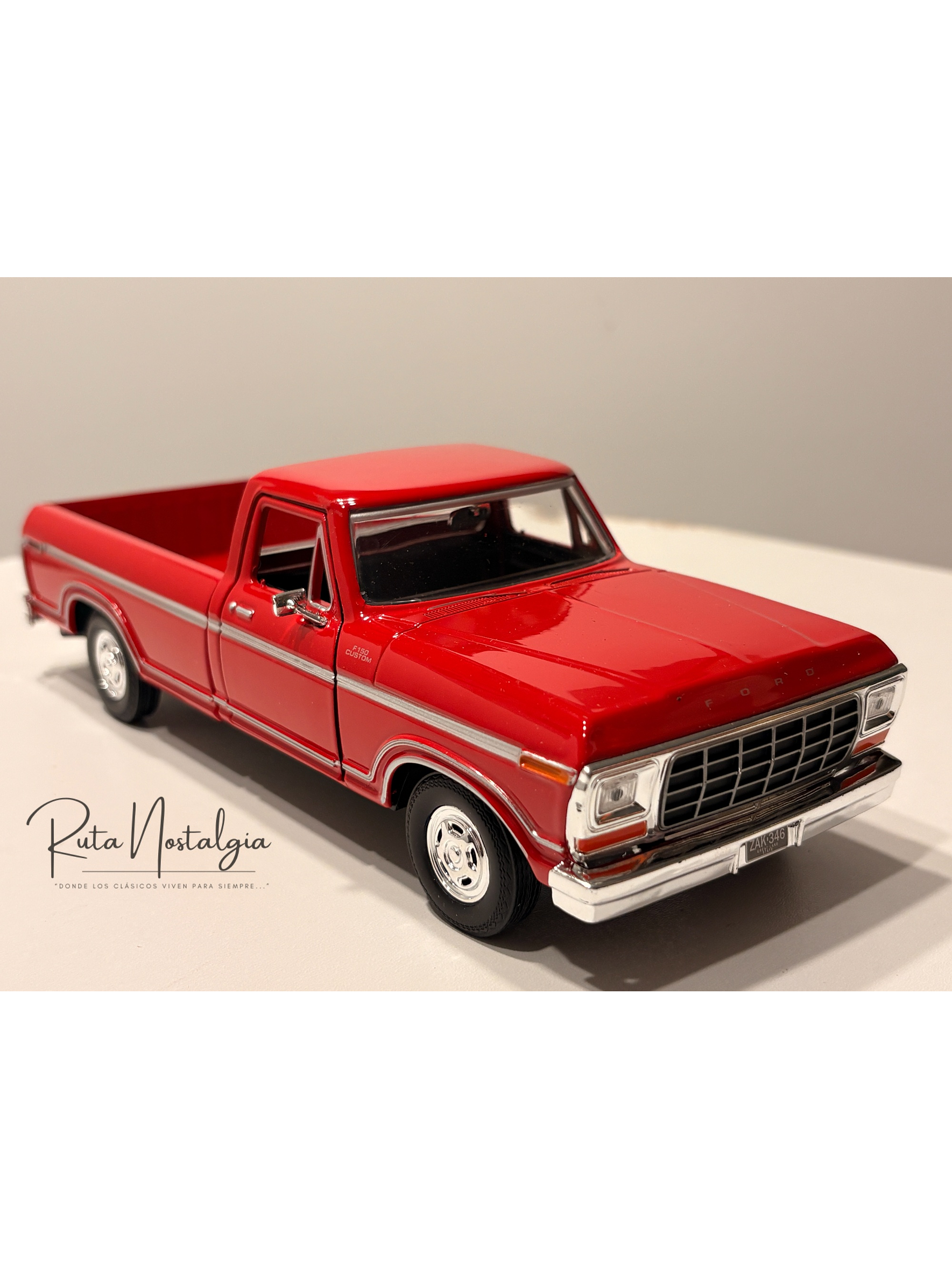 Ford F-150 Custom 1979 Motormax 1:24 – Pickup clásica americana para coleccionistas y amantes del transporte  15