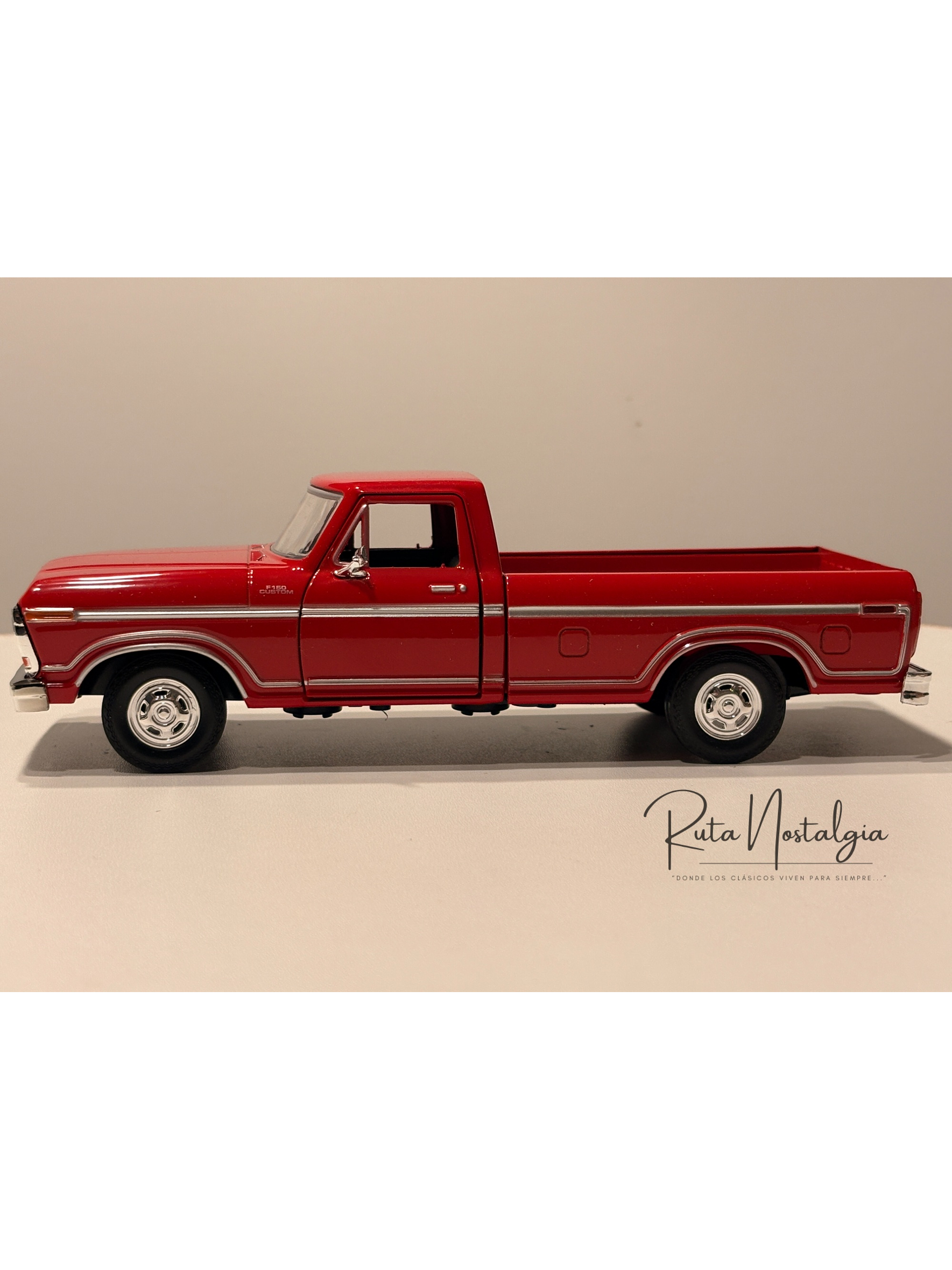 Ford F-150 Custom 1979 Motormax 1:24 – Pickup clásica americana para coleccionistas y amantes del transporte  20
