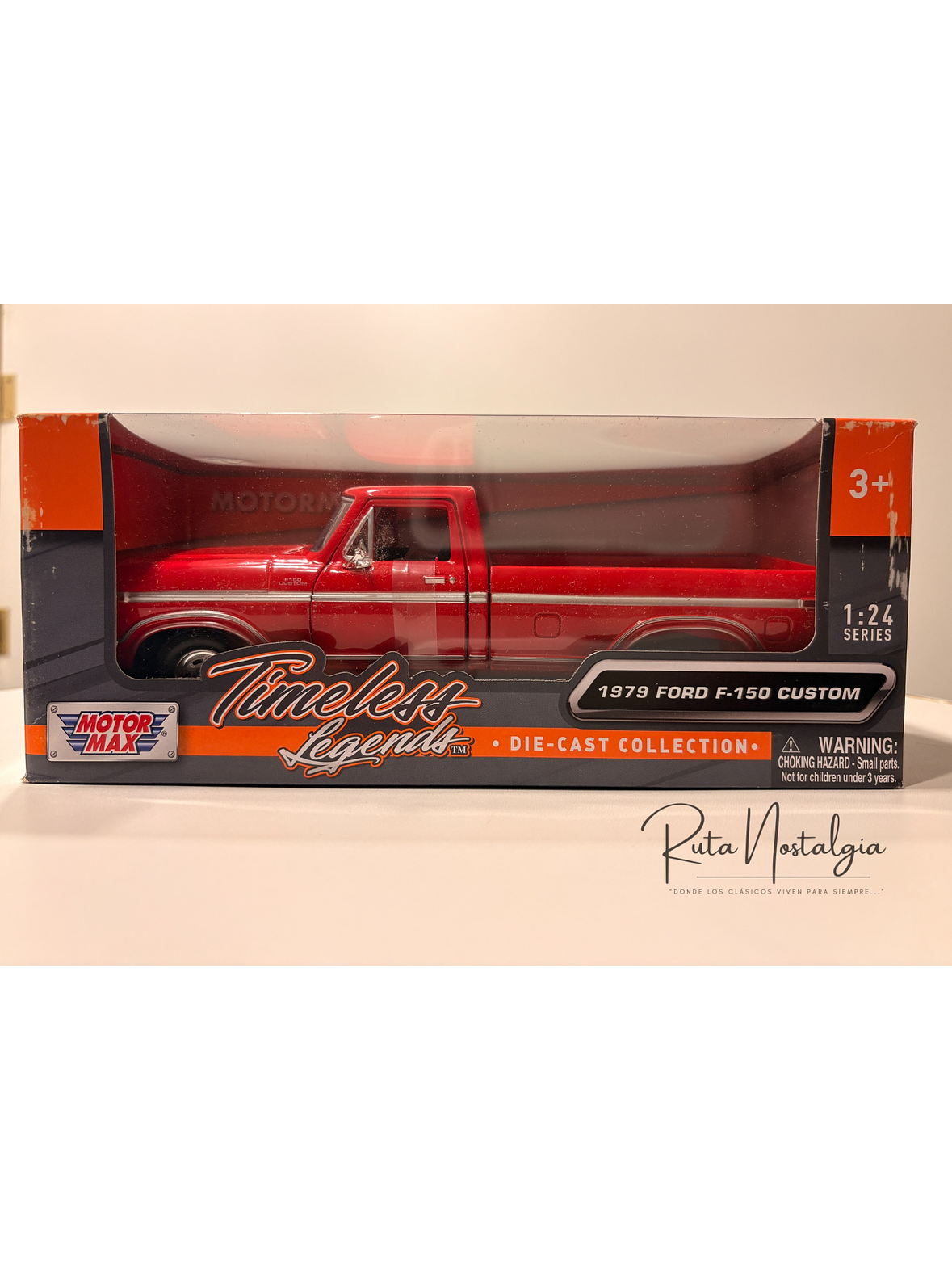 Ford F-150 Custom 1979 Motormax 1:24 – Pickup clásica americana para coleccionistas y amantes del transporte  23