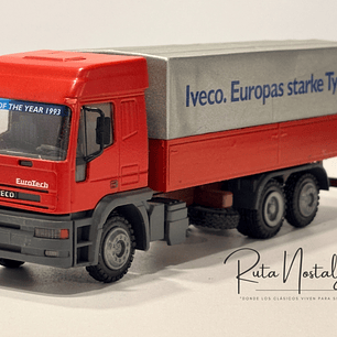Camión Iveco EuroTech Truck of the Year 1993 1:50 Conrad 4298 | Modelo a escala diecast colección Ruta Nostalgia Chile