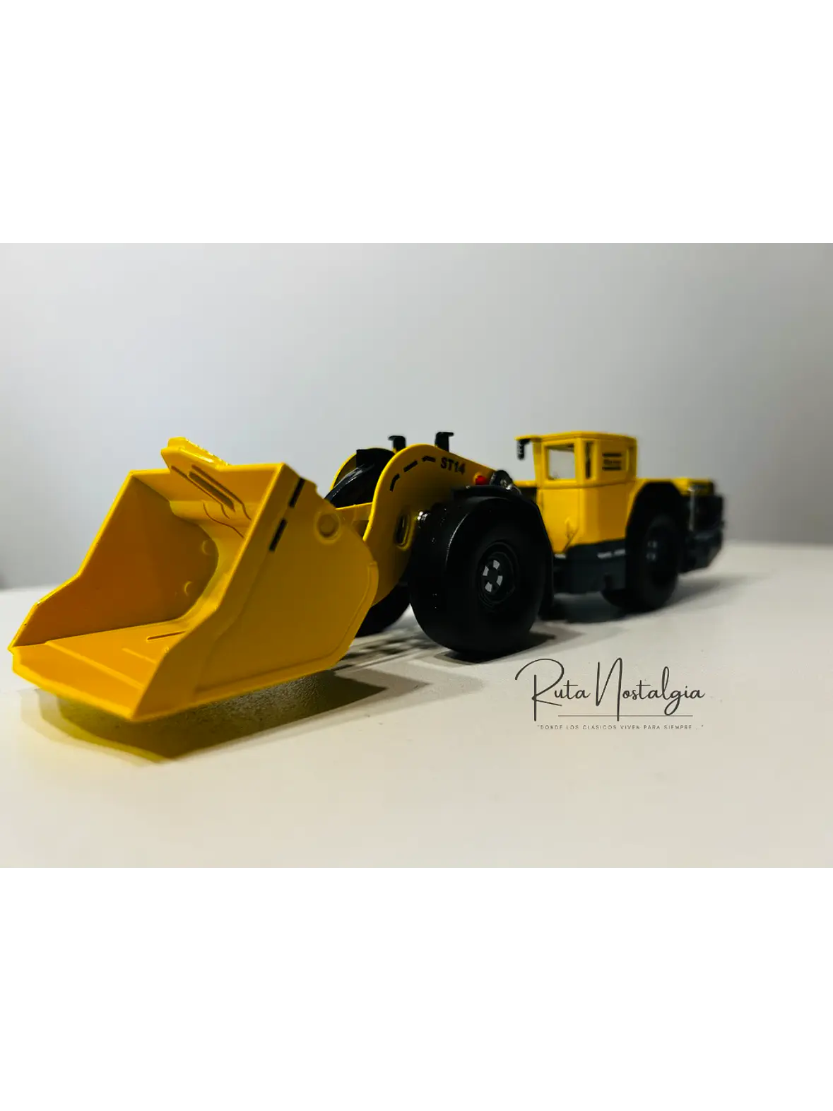 Cargador Subterráneo - Scooptram | Atlas Copco  ST14 - Escala 1:50  | Maquinaria Pesada Minería 2