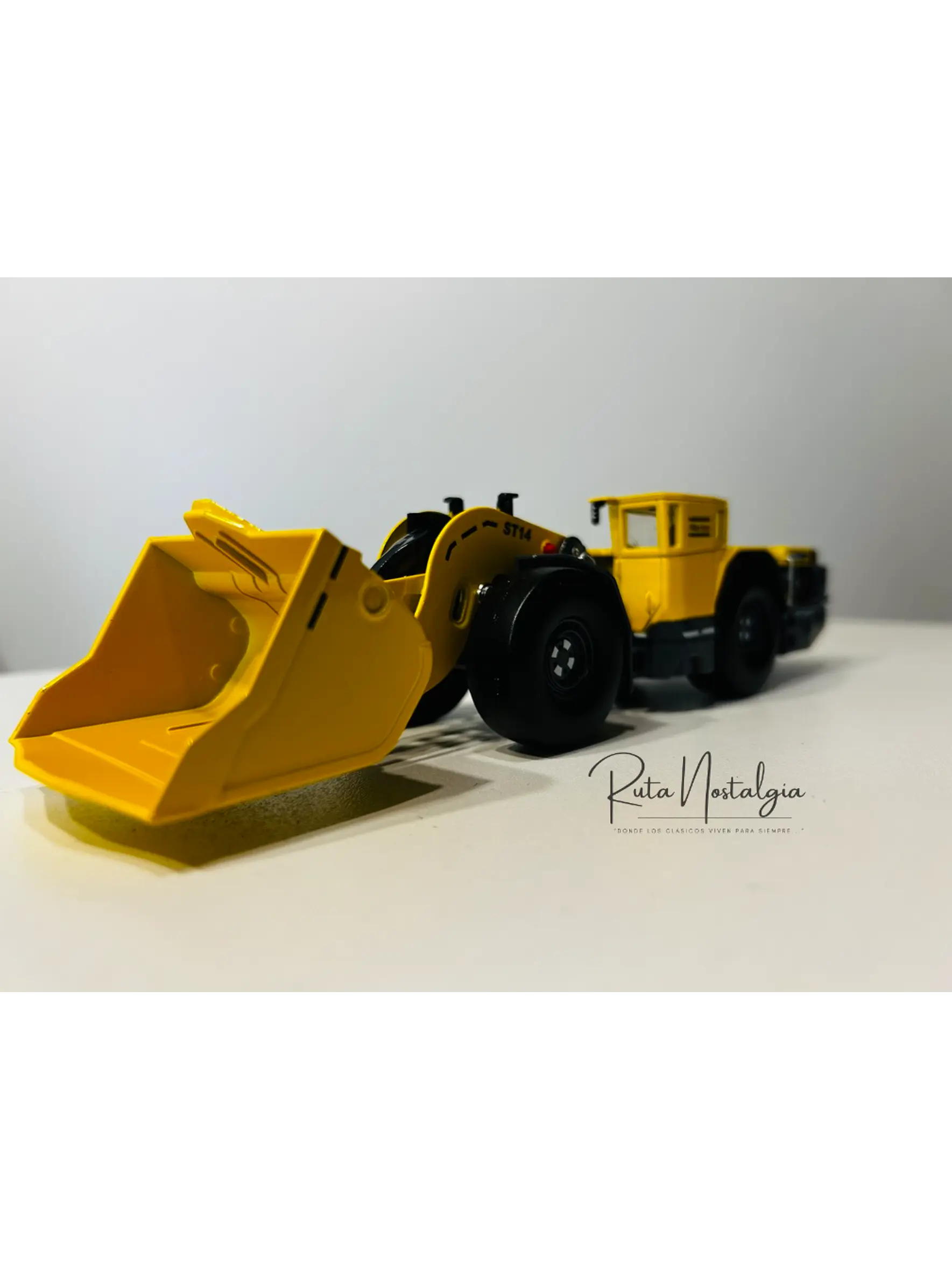 Cargador Subterráneo - Scooptram | Atlas Copco  ST14 - Escala 1:50  | Maquinaria Pesada Minería 2