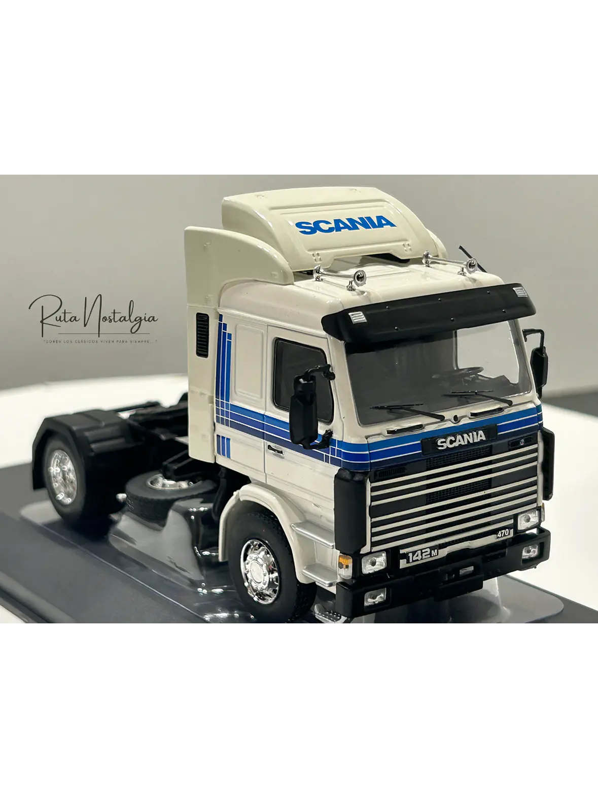 Camión Scania 142M Año 1981 – Ixo Models Escala 1:43 | Réplica Coleccionable de Alta Precisión 9