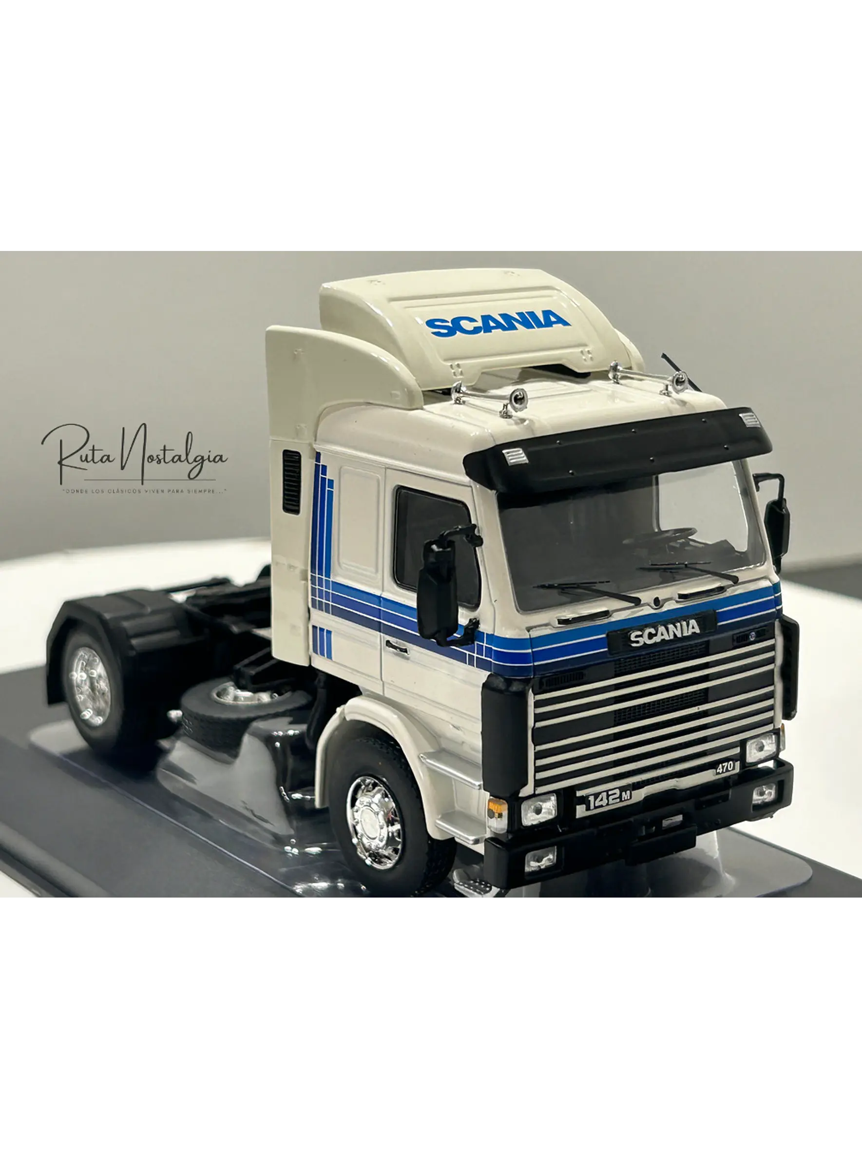 Camión Scania 142M Año 1981 – Ixo Models Escala 1:43 | Réplica Coleccionable de Alta Precisión 9