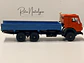 KAMAZ-53212 Rojo/Azul 1:43 Elecon AREK Made in USSR | Camión soviético vintage sin caja para colección en Chile - Miniatura 2