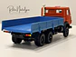 KAMAZ-53212 Rojo/Azul 1:43 Elecon AREK Made in USSR | Camión soviético vintage sin caja para colección en Chile - Miniatura 4