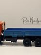 KAMAZ-53212 Rojo/Azul 1:43 Elecon AREK Made in USSR | Camión soviético vintage sin caja para colección en Chile - Miniatura 6