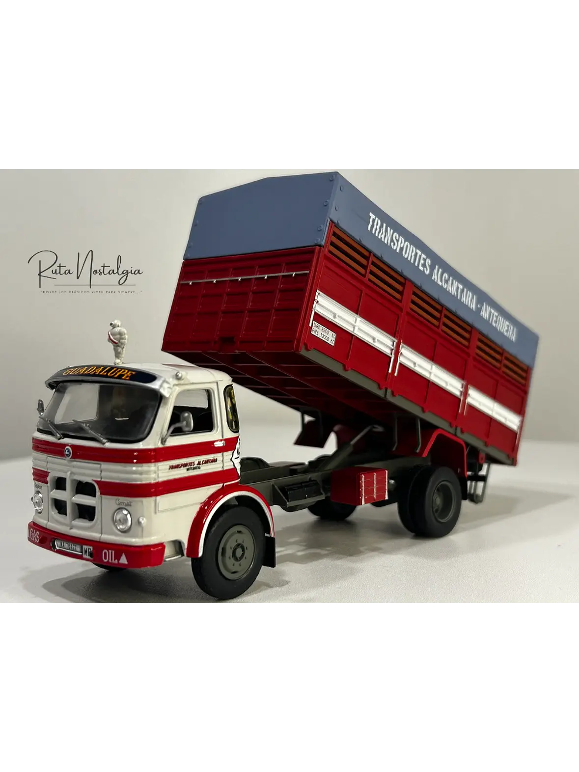 Pegaso 1095 “Transportes Alcántara” 1969 – Escala 1:43 | Die-cast Salvat (IXO) 3