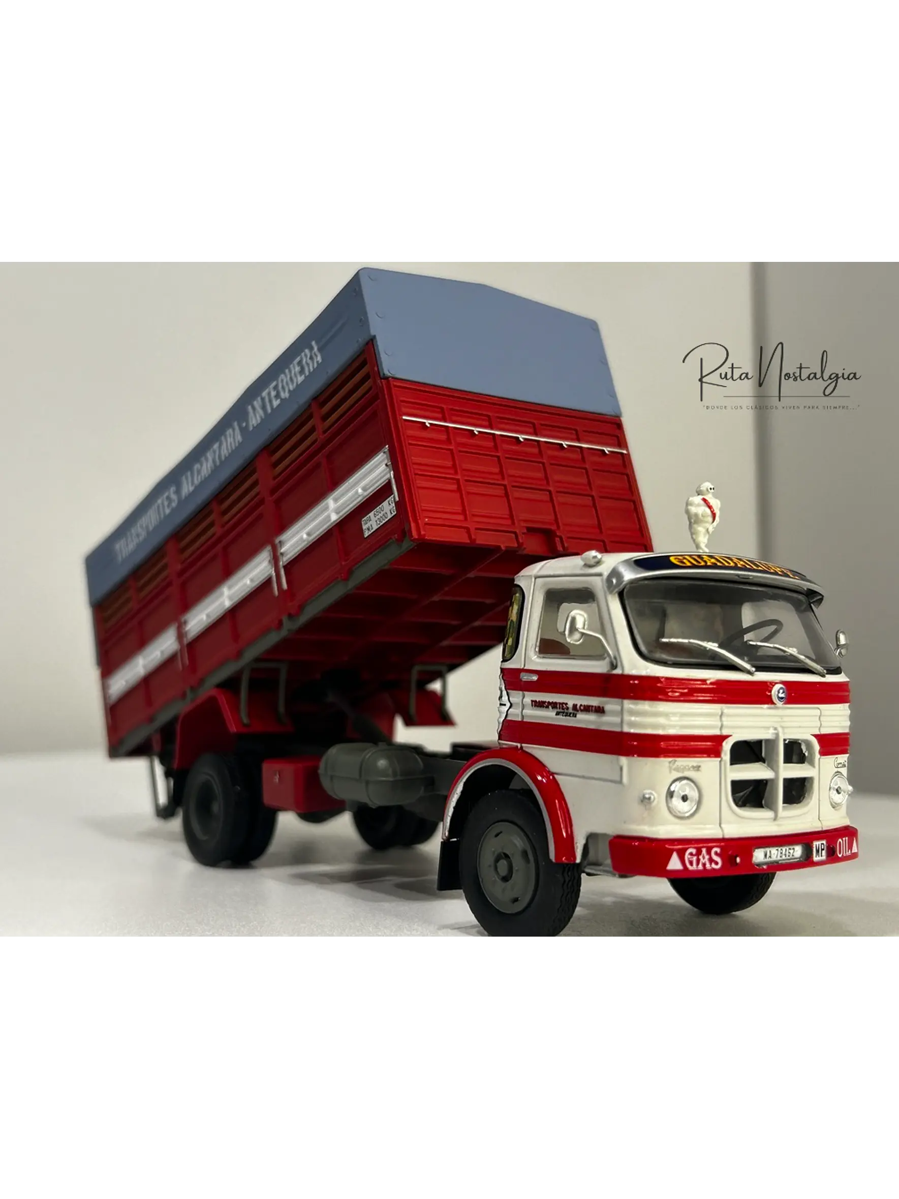 Pegaso 1095 “Transportes Alcántara” 1969 – Escala 1:43 | Die-cast Salvat (IXO) 5