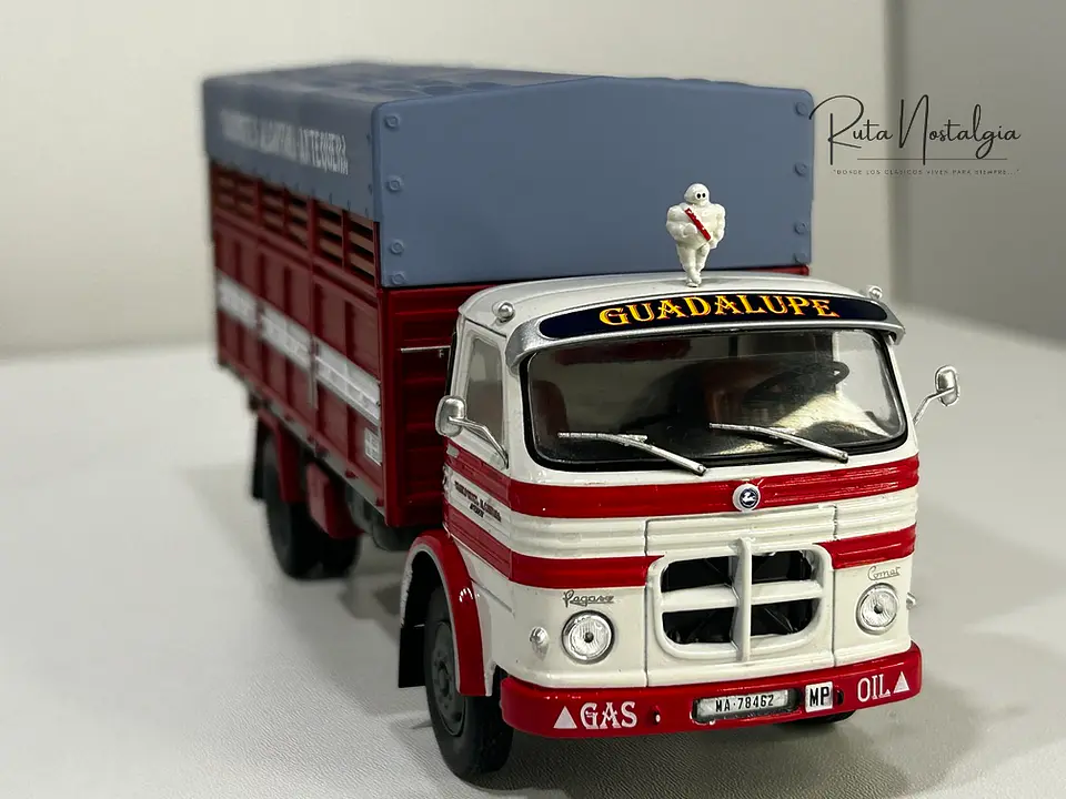 Camión Pegaso 1095 “Transportes Alcántara” | Salvat 1:43 6