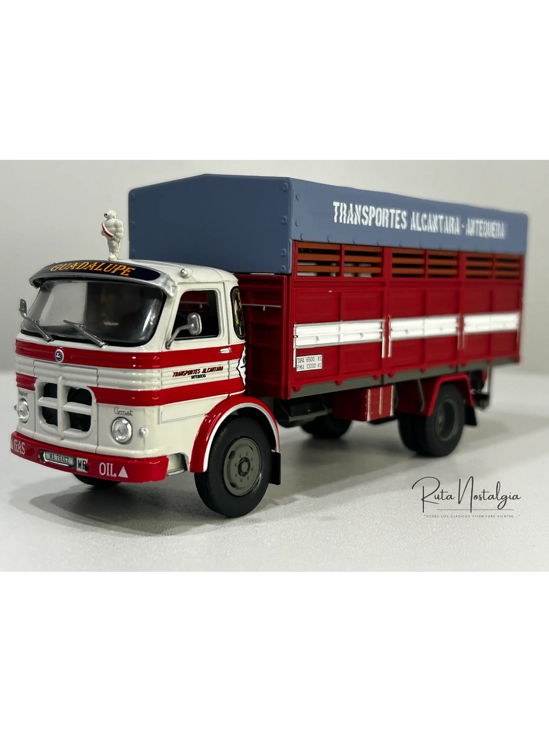 Pegaso 1095 “Transportes Alcántara” 1969 – Escala 1:43 | Die-cast Salvat (IXO) 13