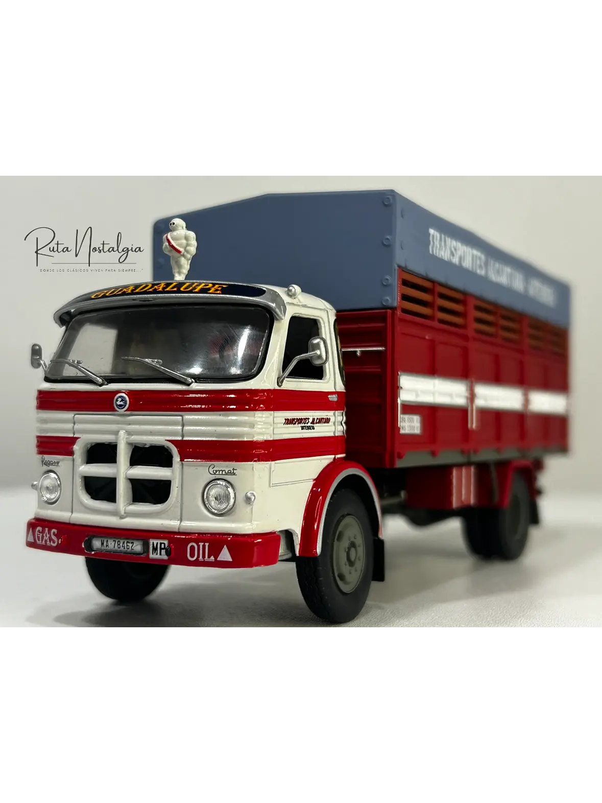 Pegaso 1095 “Transportes Alcántara” 1969 – Escala 1:43 | Die-cast Salvat (IXO) 1