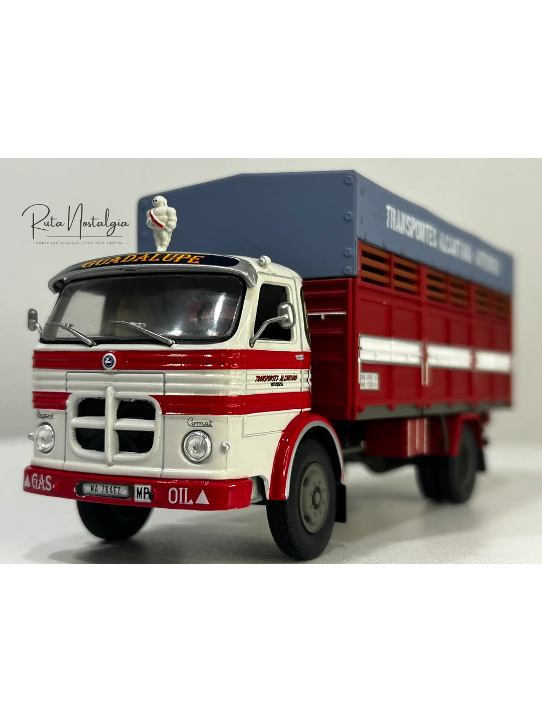 Pegaso 1095 “Transportes Alcántara” 1969 – Escala 1:43 | Die-cast Salvat (IXO) 1