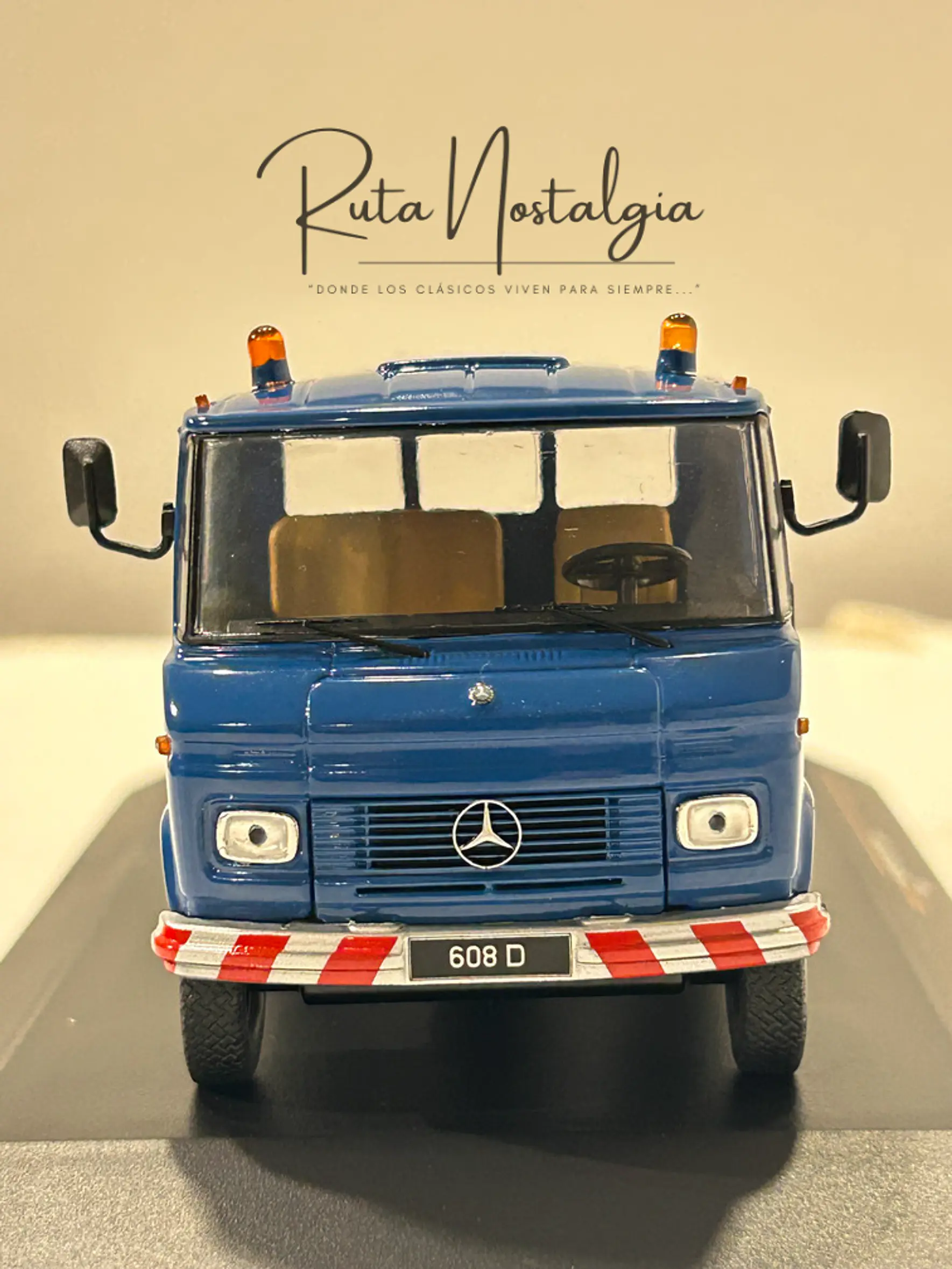 Mercedes-Benz L608D 1980 – Ixo Models 1:43 – Clásico del transporte chileno 2