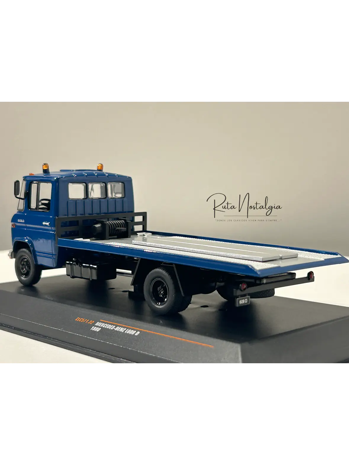 Mercedes-Benz L608D 1980 – Ixo Models 1:43 – Clásico del transporte chileno 8