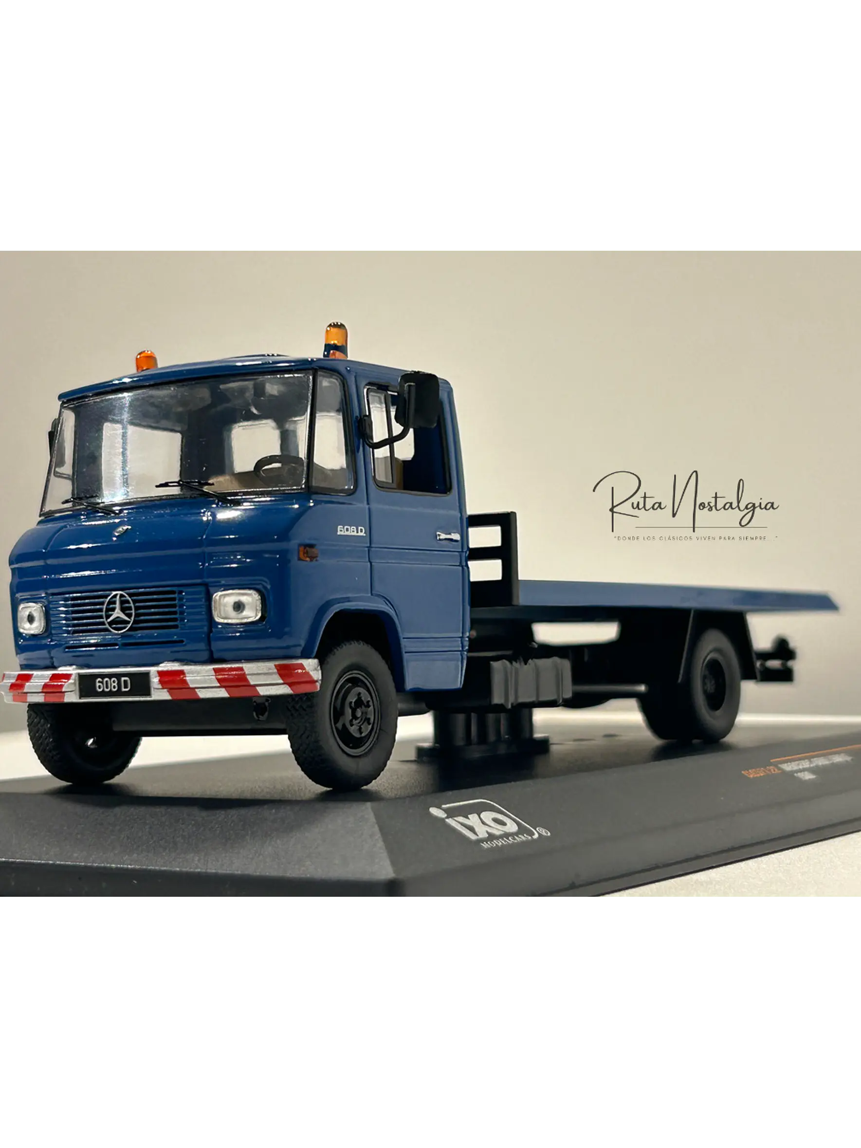 Mercedes-Benz L608D 1980 – Ixo Models 1:43 – Clásico del transporte chileno 1