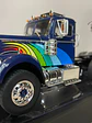 White / Western Star 4864 1970 – IXO Models 1:43 – Clásico Americano Azul Profundo - thumbnail 3