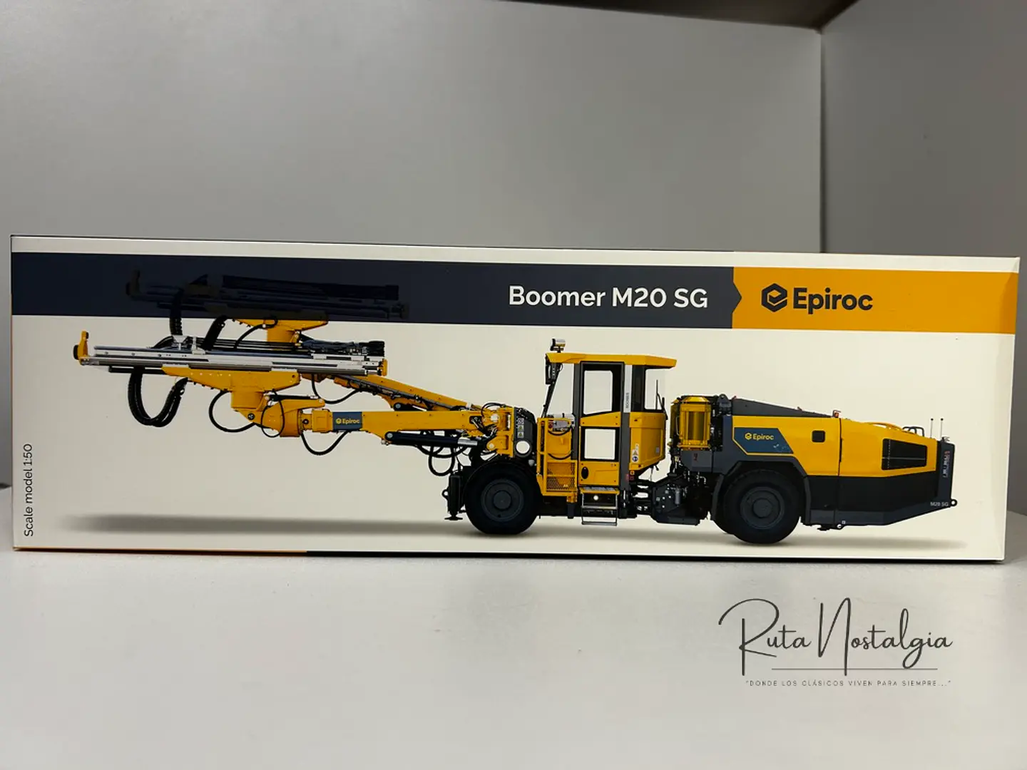Equipo Minero Jumbo Boomer Epiroc M20 SG 1:50 10