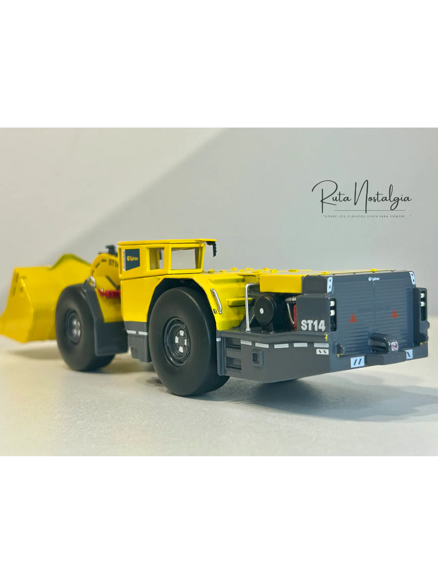 Cargador Subterráneo - Scooptram LHD Epiroc ST14 | Escala 1:50 — Equipo minería subterránea 8