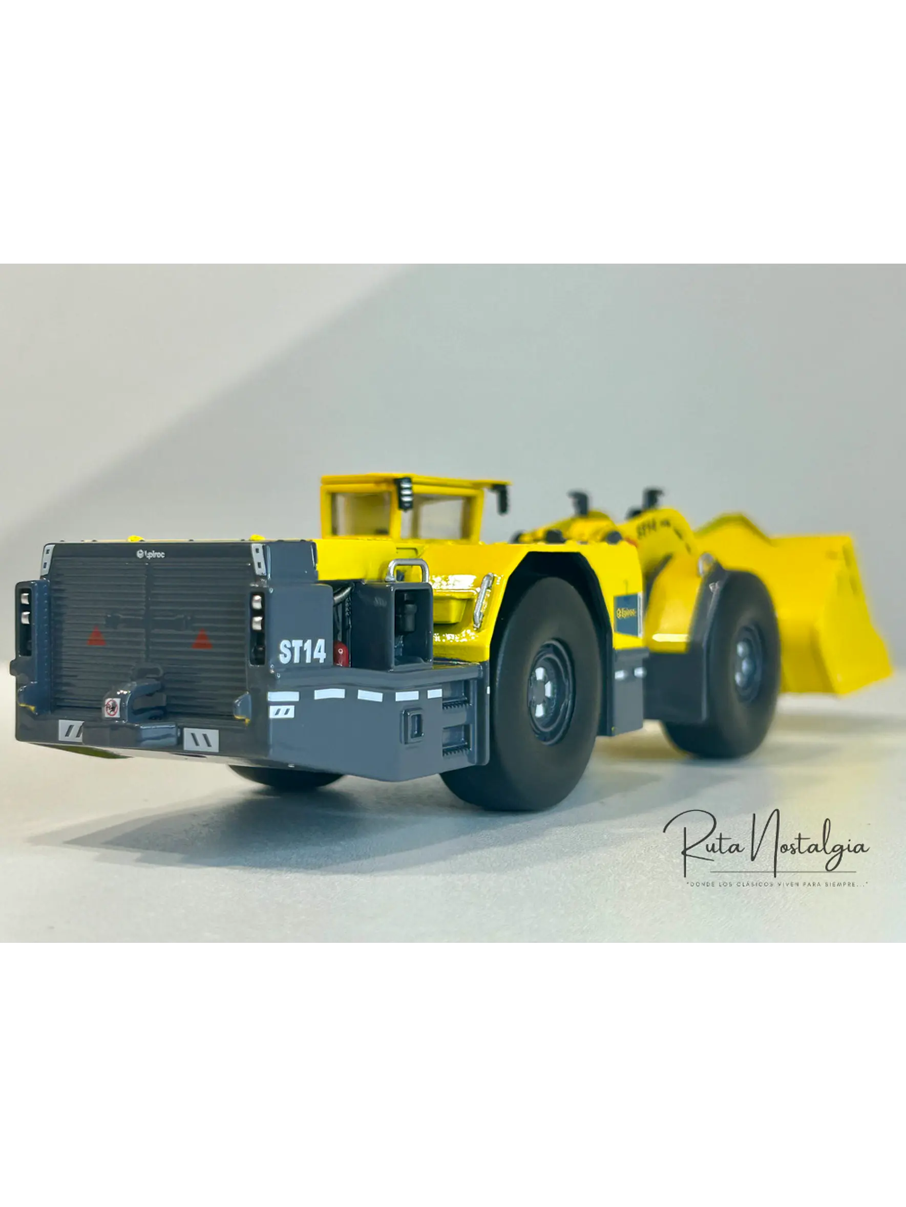 Cargador Subterráneo - Scooptram LHD Epiroc ST14 | Escala 1:50 — Equipo minería subterránea 10