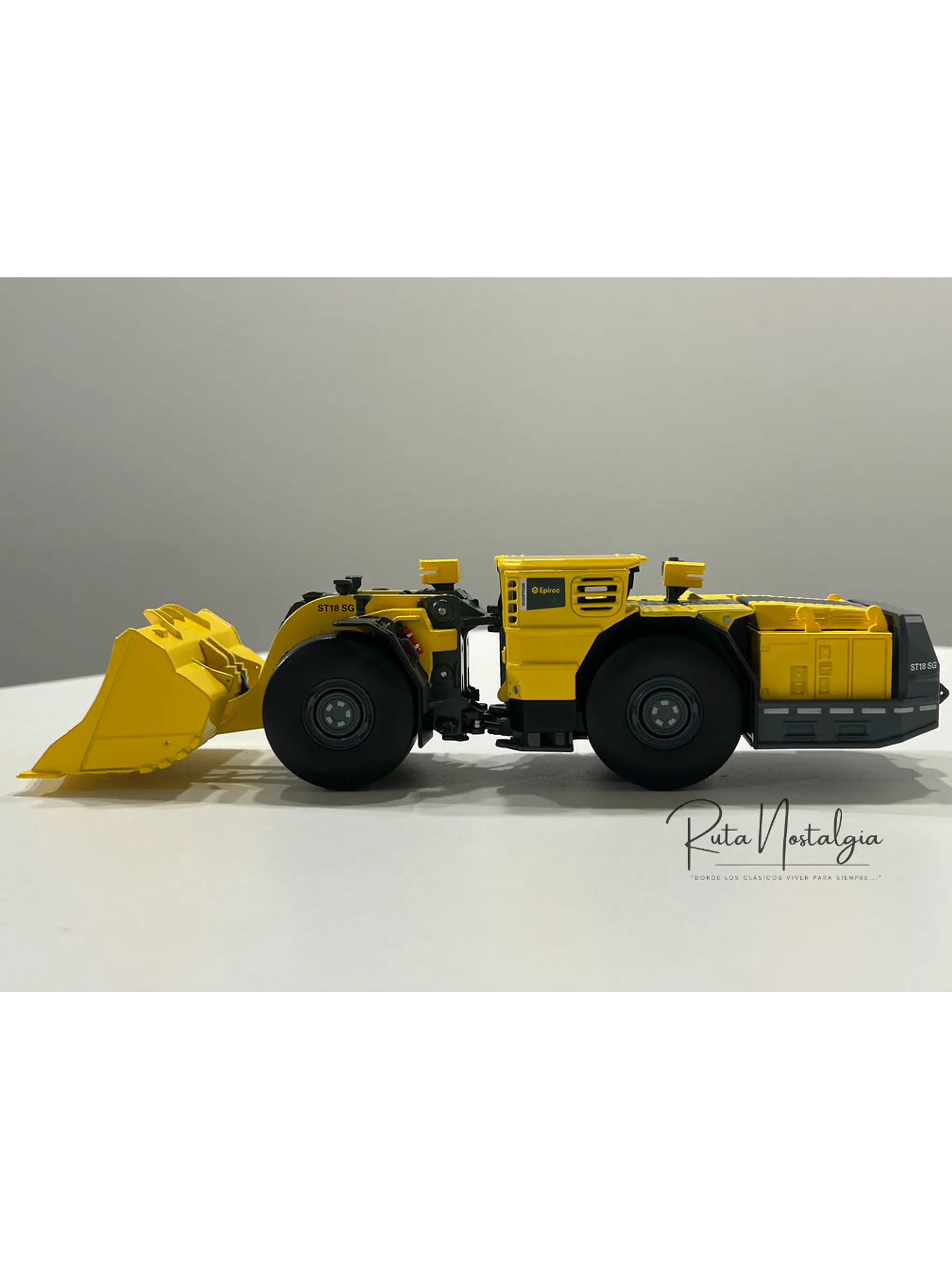 Cargador Subterráneo - Scooptram LHD Epiroc ST18 SG – 1:50 | Equipo de Minería en Metal Coleccionable 6