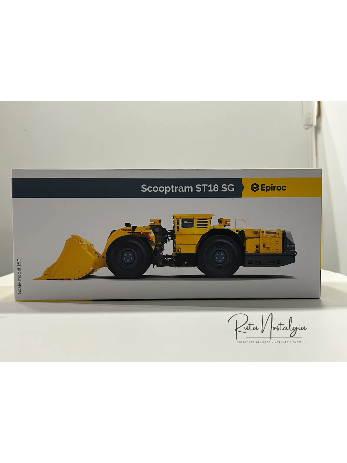 Cargador Subterráneo - Scooptram LHD Epiroc ST18 SG – 1:50 | Equipo de Minería en Metal Coleccionable 4