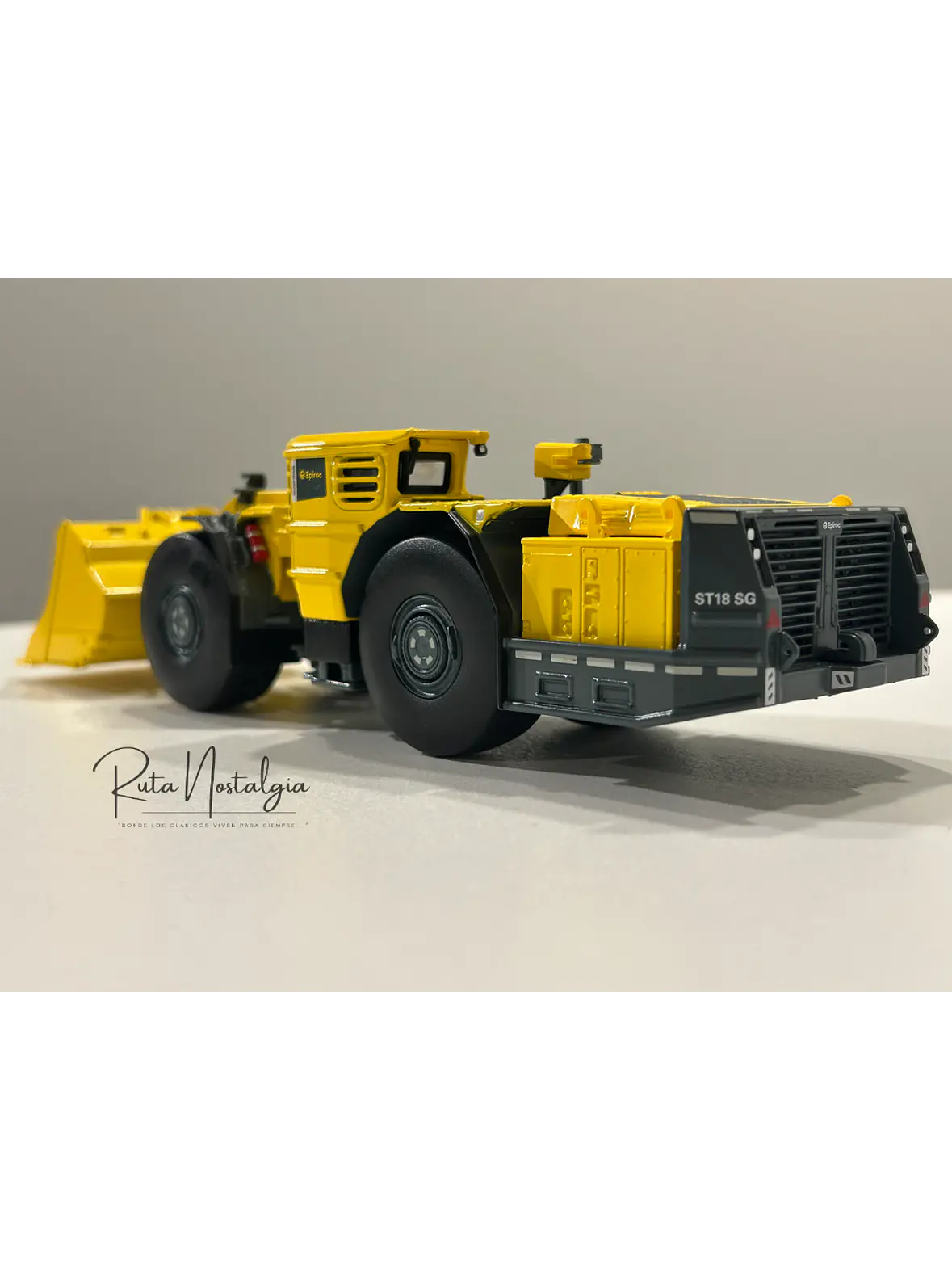Cargador Subterráneo - Scooptram LHD Epiroc ST18 SG – 1:50 | Equipo de Minería en Metal Coleccionable 7