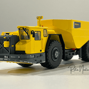 Camión dumper Minetruck MT65 S Epiroc. Escala 1:50 – Modelo de Camión Minero Subterráneo | Coleccionistas y Minería Chile