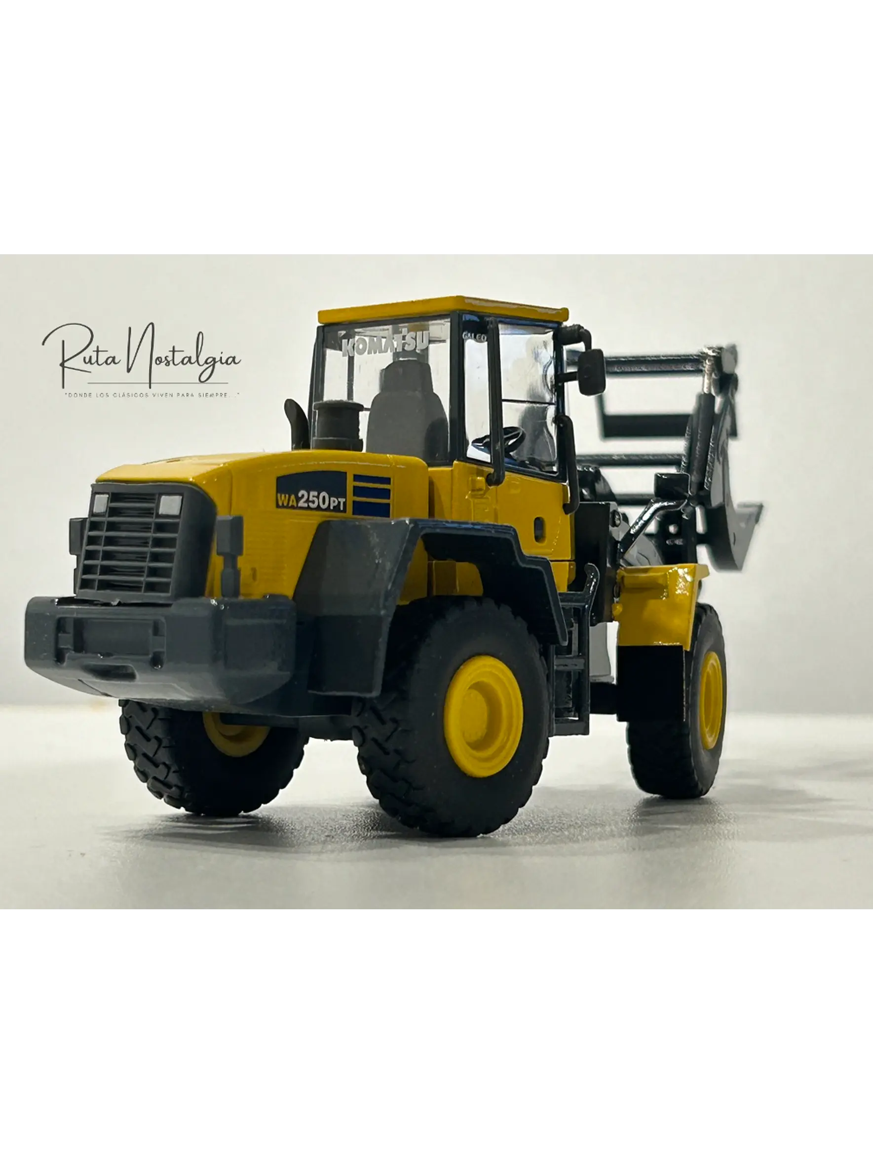 Cargador Frontal Forestal Komatsu WA250PT-5 |  CONRAD Modelle (Alemania) Escala 1:50 – Cargador frontal “tool carrier” para operaciones forestales 10