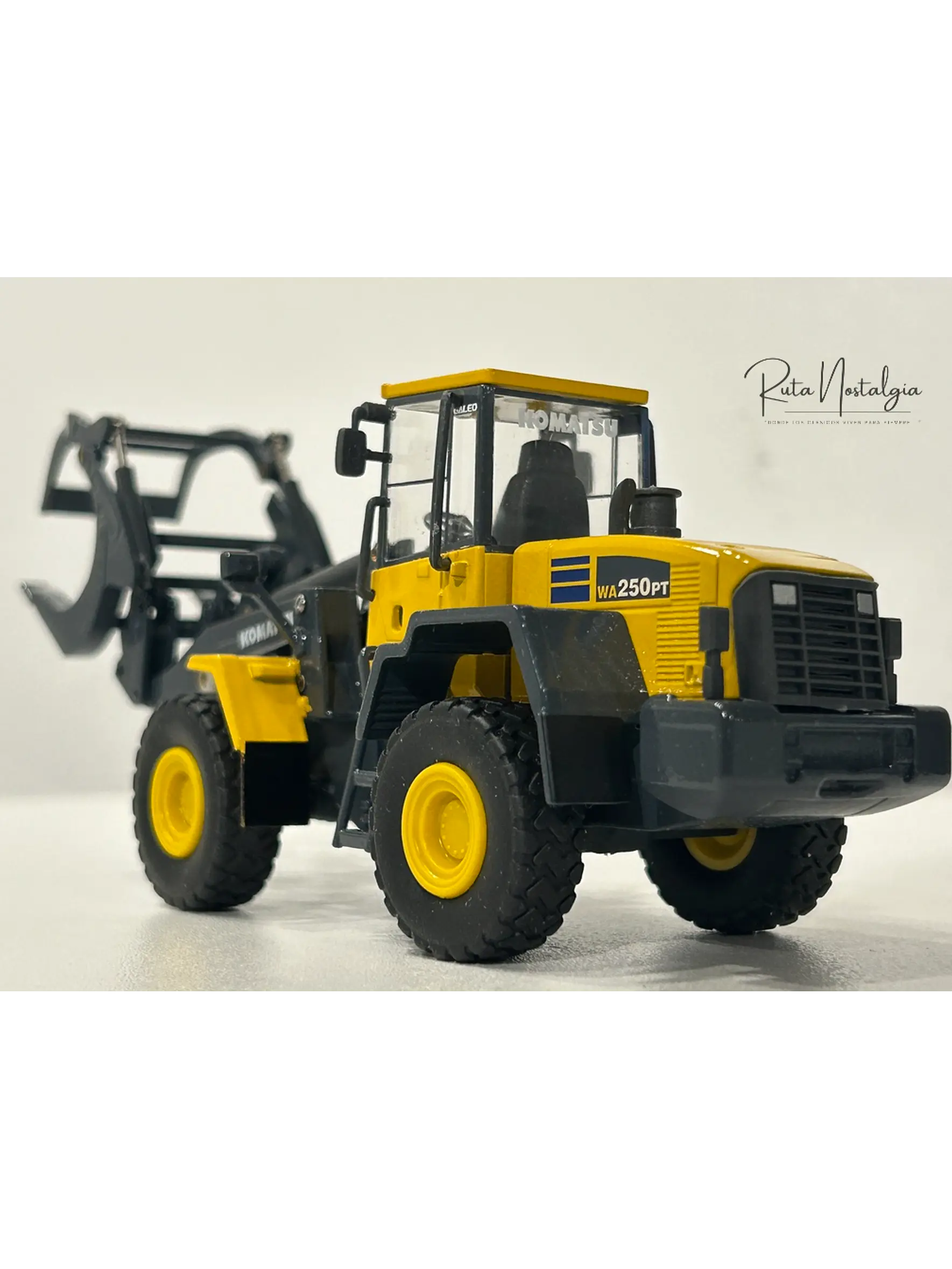 Cargador Frontal Forestal Komatsu WA250PT-5 |  CONRAD Modelle (Alemania) Escala 1:50 – Cargador frontal “tool carrier” para operaciones forestales 12