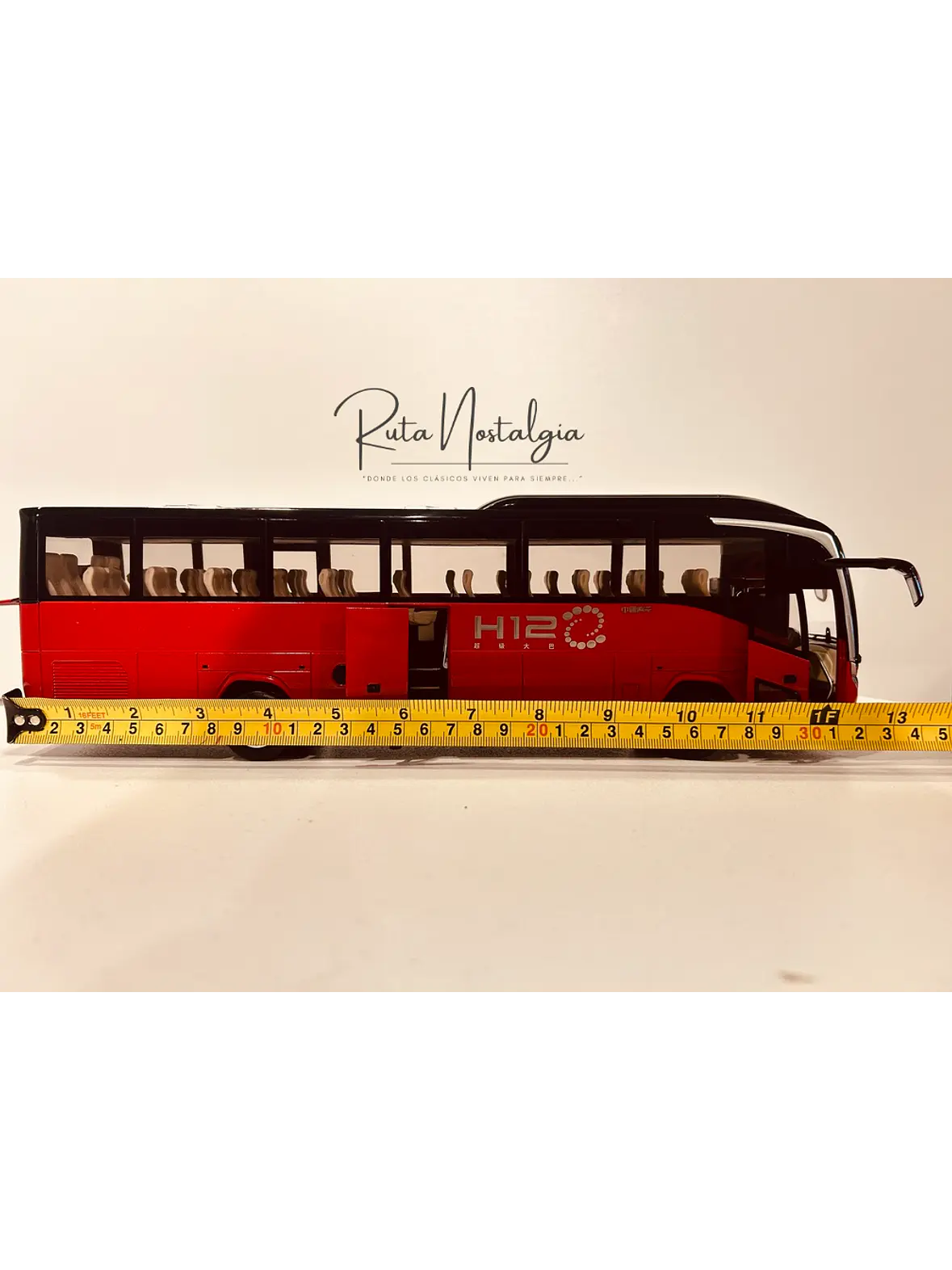 Bus Zhongtong H12. Escala 1:36 | 
