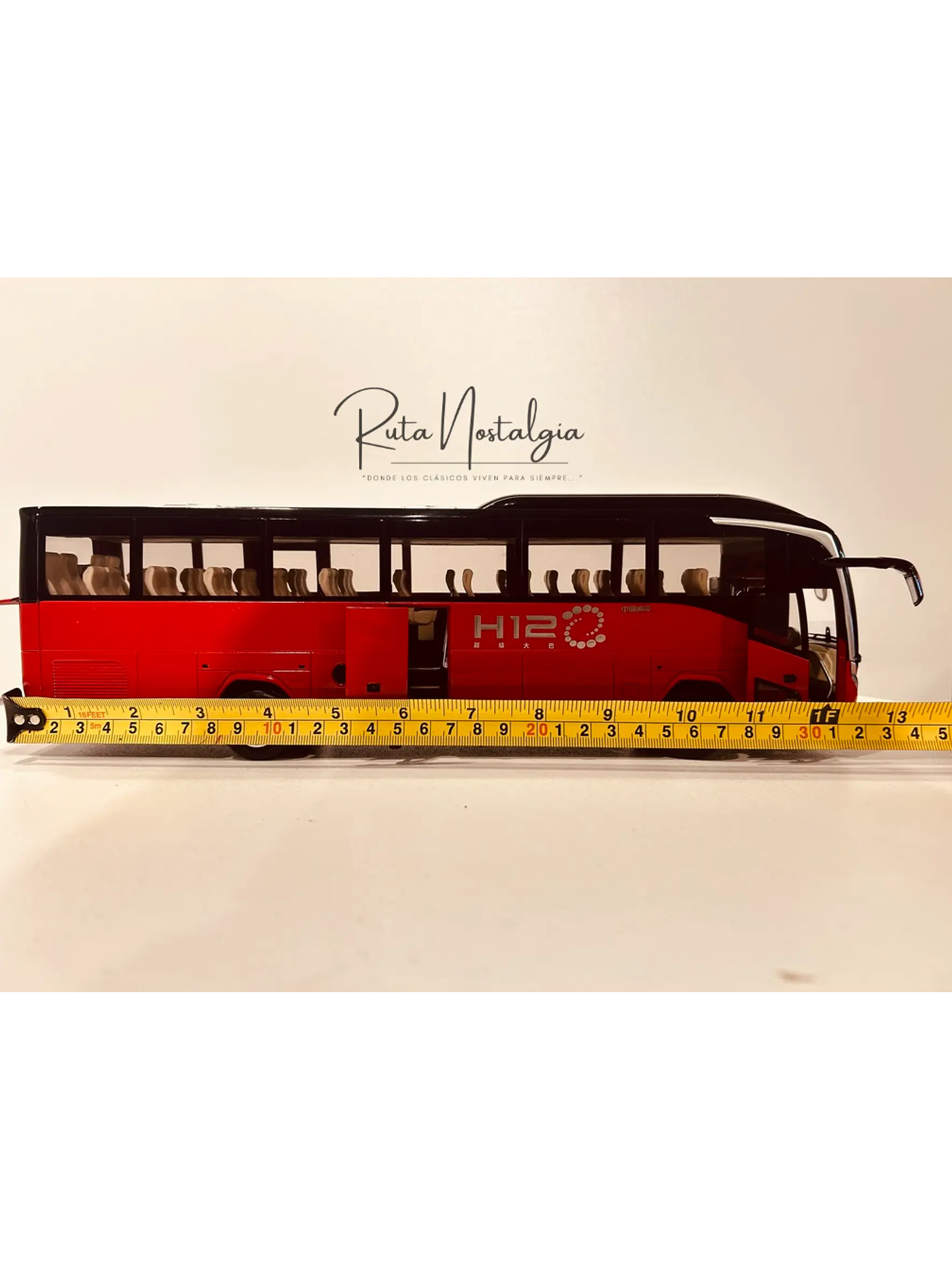 Bus Zhongtong H12. Escala 1:36 | 