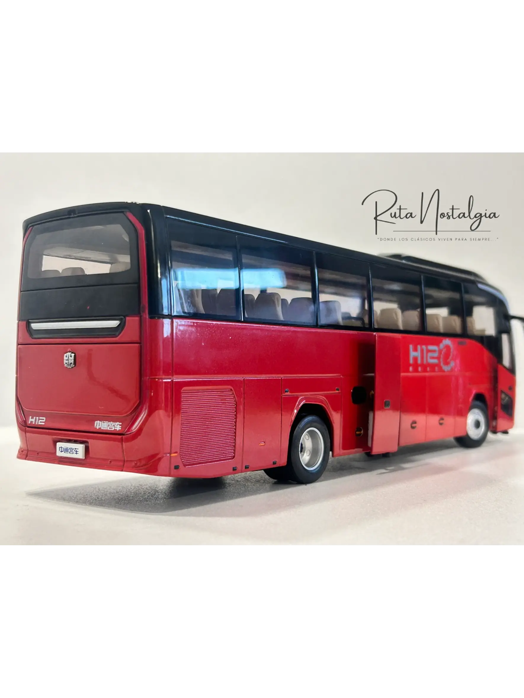 Bus Zhongtong H12. Escala 1:36 | 
