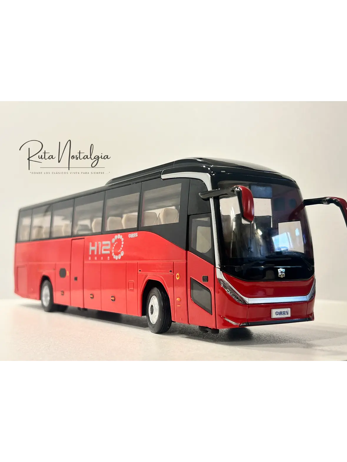 Bus Zhongtong H12. Escala 1:36 | 