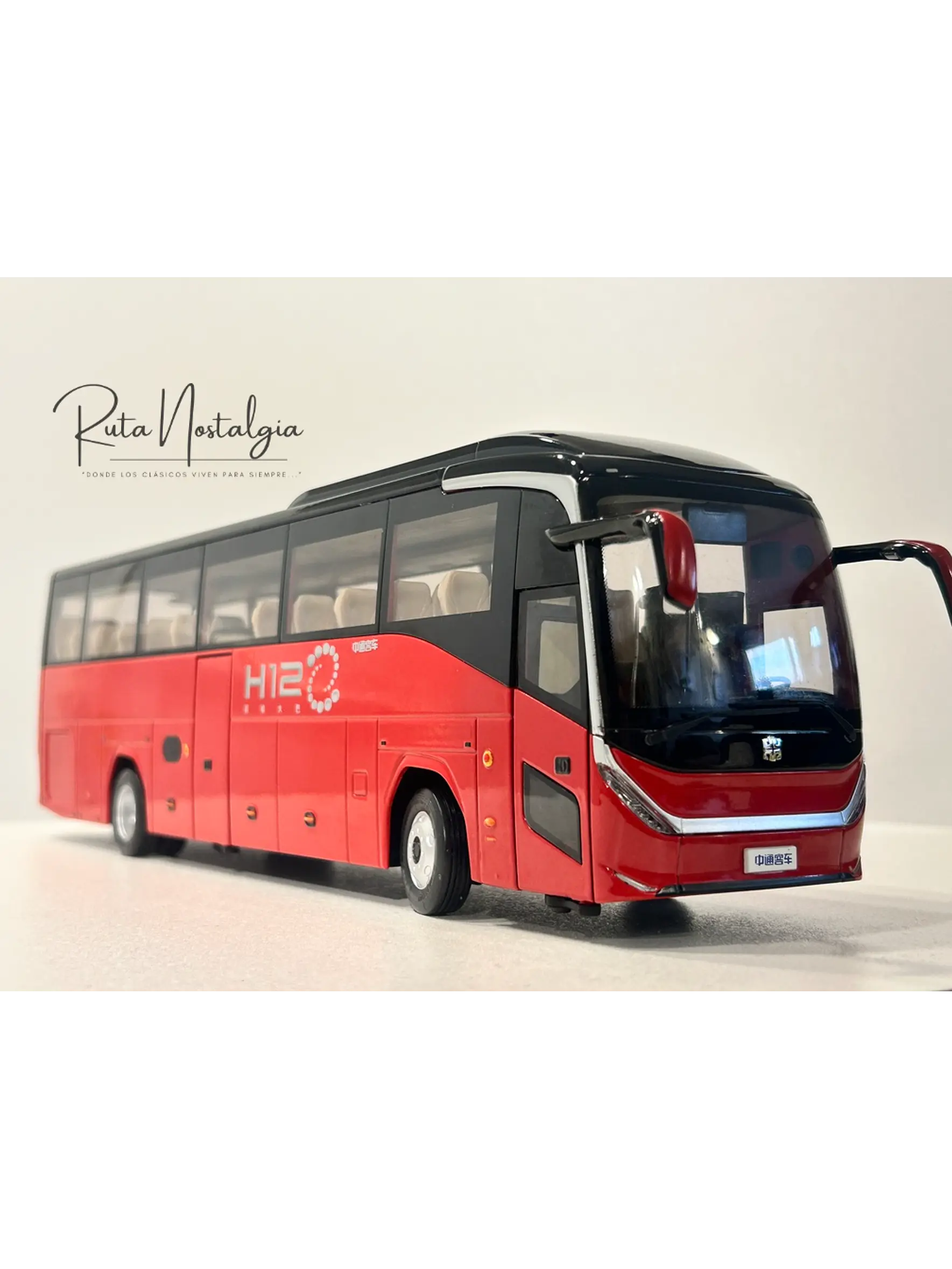 Bus Zhongtong H12. Escala 1:36 | 